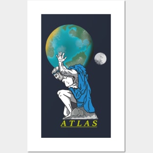 Atlas (The Cursed Titan) Posters and Art